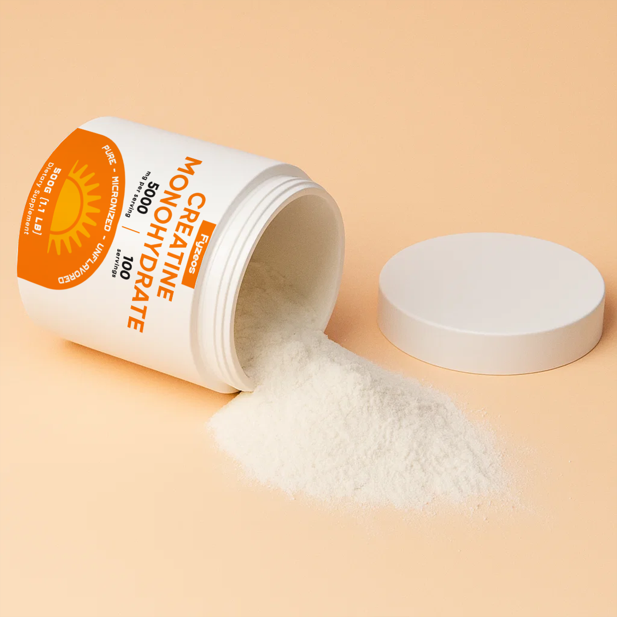Fyzeos Creatine Monohydrate Powder
