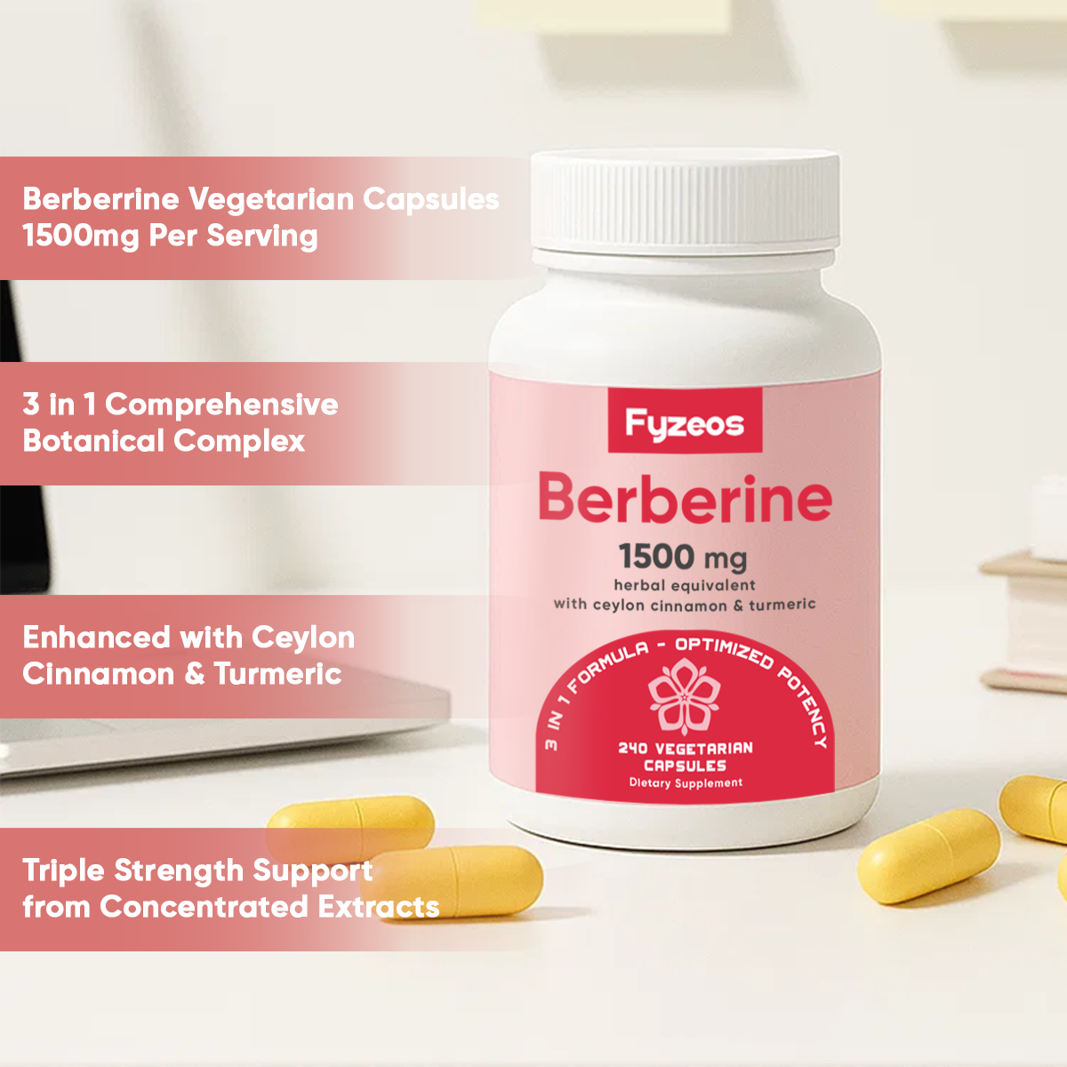 Fyzeos Berberine Supplement