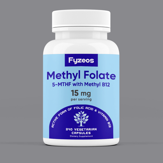 Fyzeos Methylfolate with Methyl B12 Vegetarian Capsules